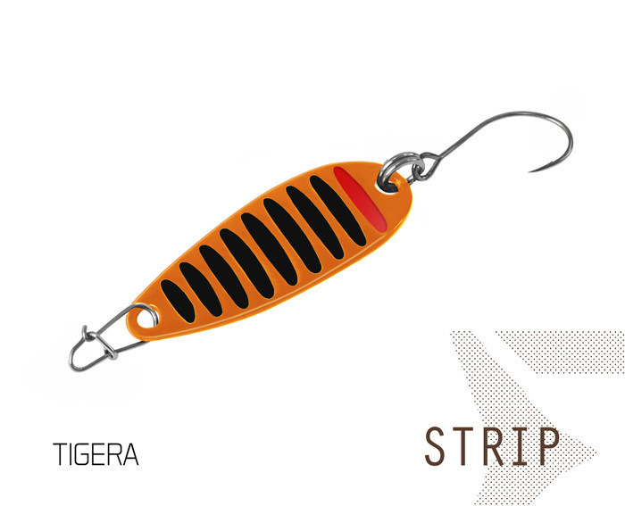 Форелева блешня Spoon Delphin STRIP 5g TIGERA