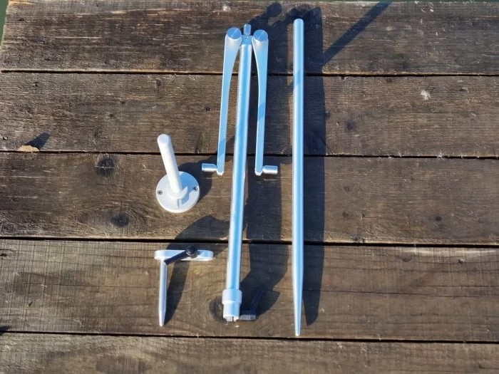 Стійка, стабілізатор та буз бар Meccanica Vadese Nicketto 3 Rod Steel 50cm