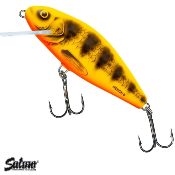 Воблер плаваючий Salmo Perch Floating Yellow Red Tiger 12cm 36g 0.5-2.0m