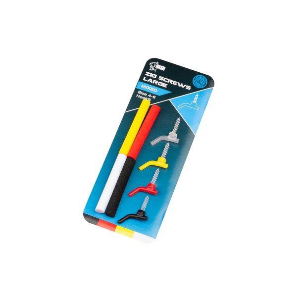 Набір для зиґ риг Nash Zig Screws Large Clear