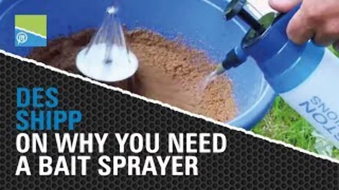 Розпилювач для підгодовування Preston Bait Sprayer