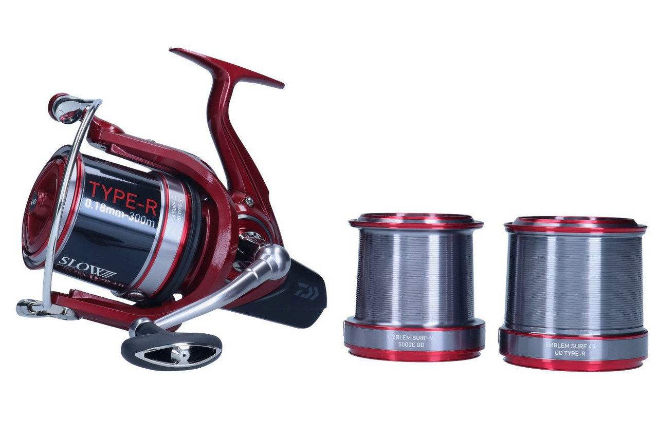Котушка для спідів Daiwa 23 Emblem Surf 45 SCW QD Type R