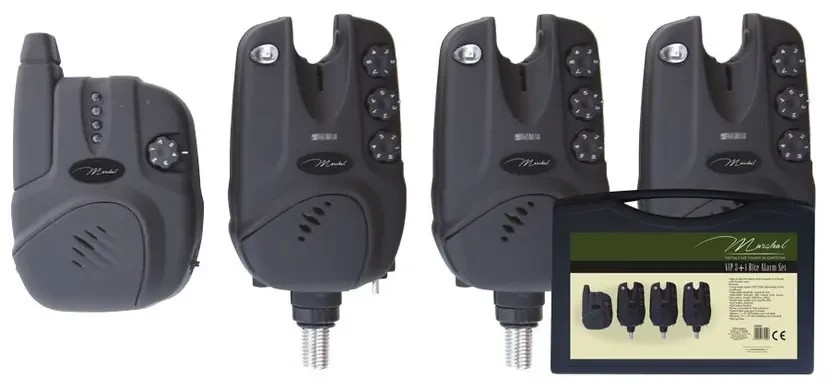 Сигналізатори Carp Zoom Marshal VIP 3 + 1 Bite Alarm Set