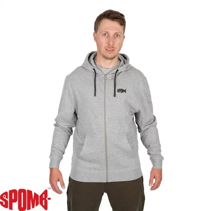 Худі Spomb Grey Hoodie full Zip