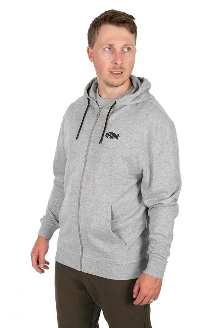 Худі Spomb Grey Hoodie full Zip