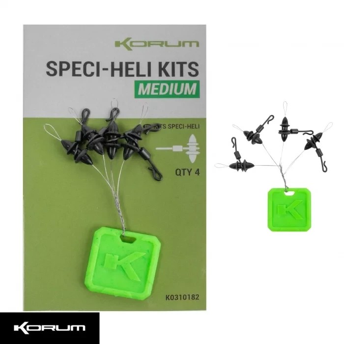 Намисто для вертольота з вертлюгом Korum Speci-Heli Kits Medium