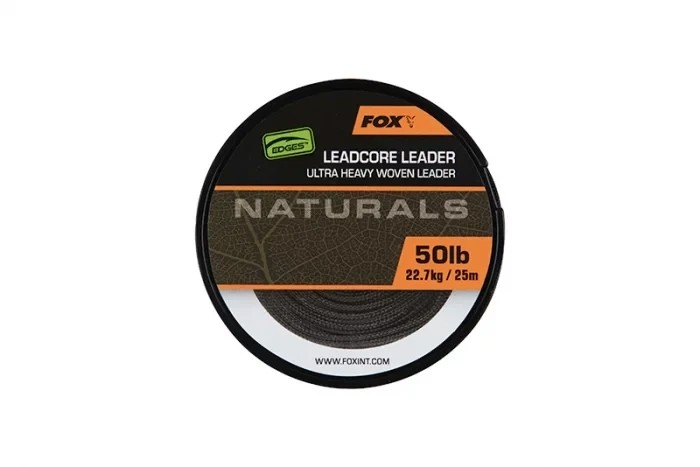Лідкор Fox Naturals Leadcore 50lb /22.7kg  25m
