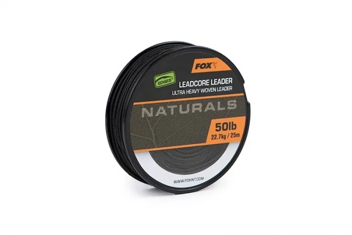 Лідкор Fox Naturals Leadcore 50lb /22.7kg  25m