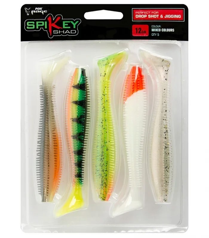 Штучна приманка Fox Rage Spikey Shad Mixed Colours 9cm