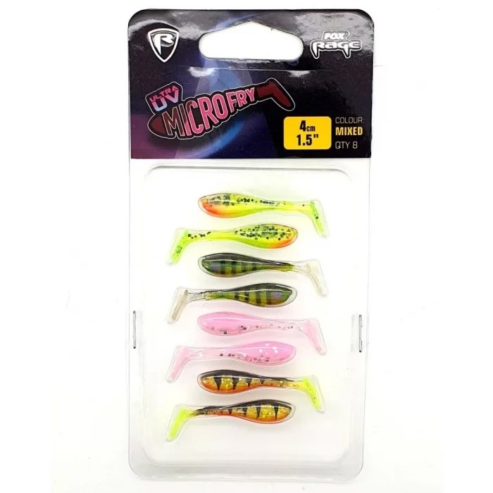Штучна приманка Fox Rage Ultra UV Micro Fry Lures 4cm x 8