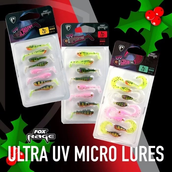 Штучна приманка Fox Rage Ultra UV Micro Fry Lures 4cm x 8