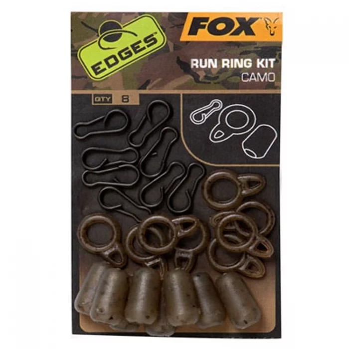 Набір для ковзного оснащення Fox Edges Camo Run Ring Kit