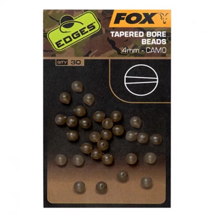 Намисто буферне Fox Edges Camo Tapered Bore Bead 4mm