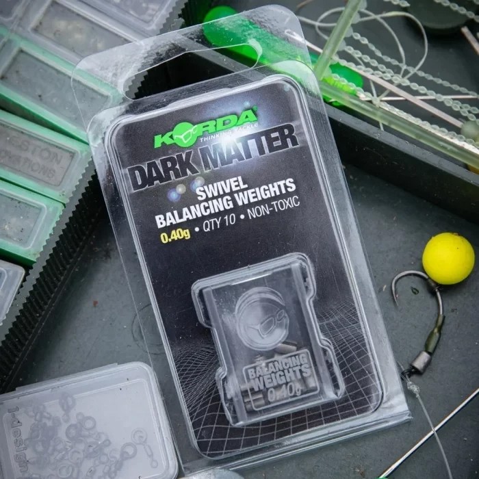 Тягарці для вертлюга KORDA Dark Matter Balancing Weights Mixed 15шт