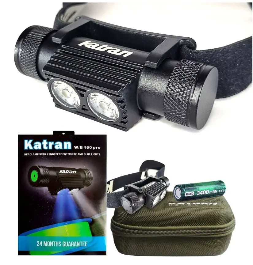 Короповий налобний ліхтар Katran Headlamp W/B 460 Pro