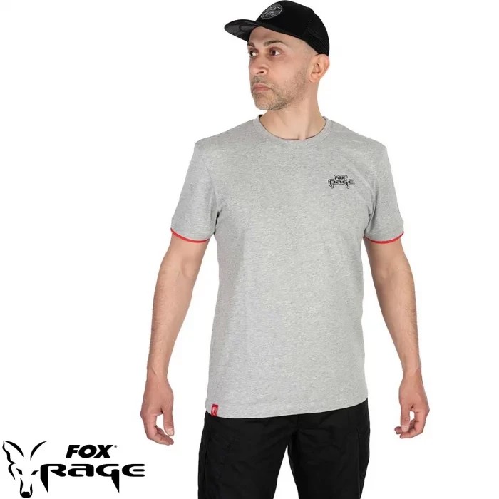 Футболка Fox Rage Voyager Tee Light Grey