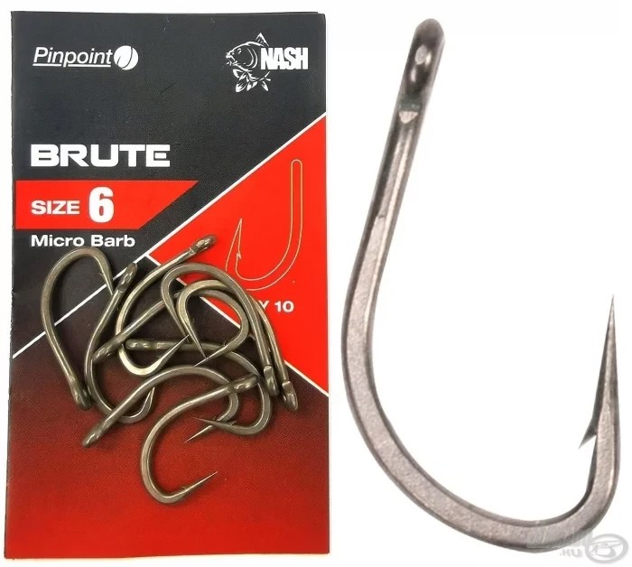 Гачки коропові Nash Pinpoint Brute Hooks Micro Barbed