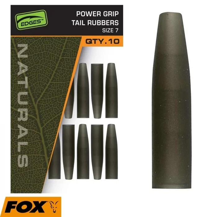 Пильовик для безпечної кліпси Fox Egdes Naturals Slik Lead Clip Tail Rubber Size 7