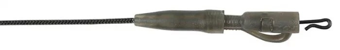 Готове оснащення безпечна кліпса Fox Egdes Naturals Leadcore Power Grip Lead Clip Leaders 75cm 50lb
