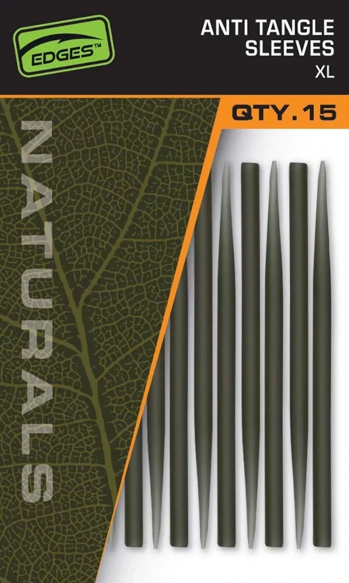 Протизакручувач Fox Edges Naturals Anti Tangle Sleeves 25шт	Standart