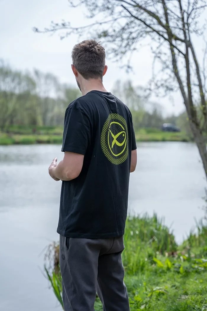 Футболка Matrix Large Logo T-Shirt Black / Lime XL