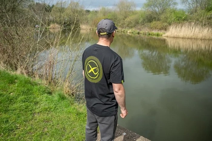 Футболка Matrix Large Logo T-Shirt Black / Lime XXL