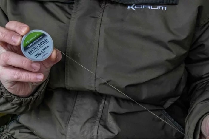 Поводоковий матеріал Korum Smokescreen Micro Braid 20Lb /9kg 10m