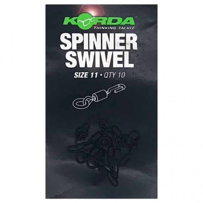 Вертлюг швидкознімний з кільцем Korda Spinner Ring Swivel