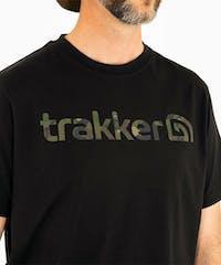Футболка Trakker CR Logo T-Shirt Black Camo