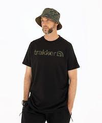 Футболка Trakker CR Logo T-Shirt Black Camo