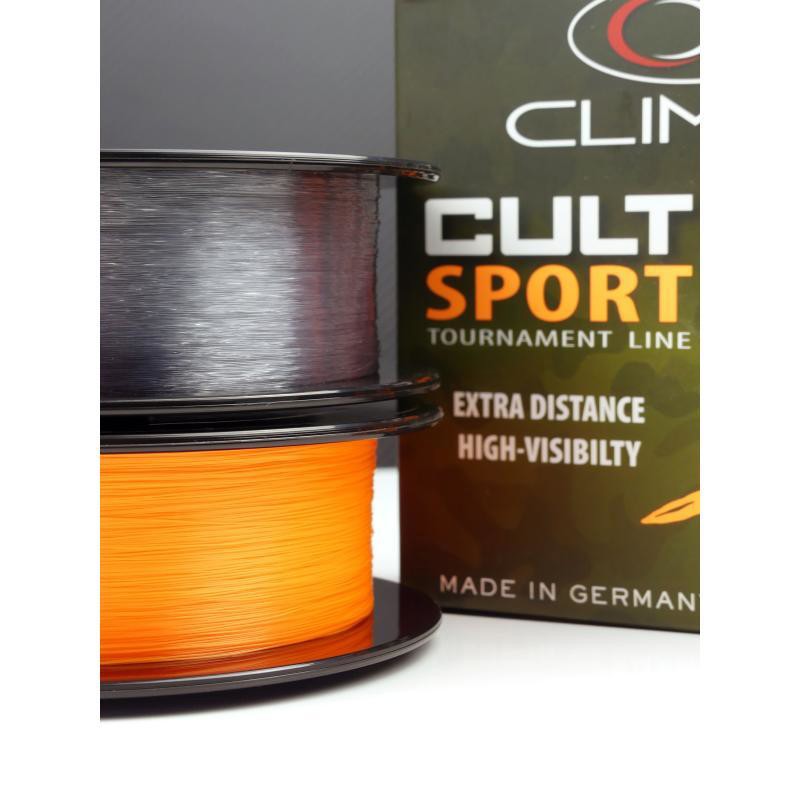 Коропова волосінь Climax CULT Carp Sport grey 1000 м 0.20 мм