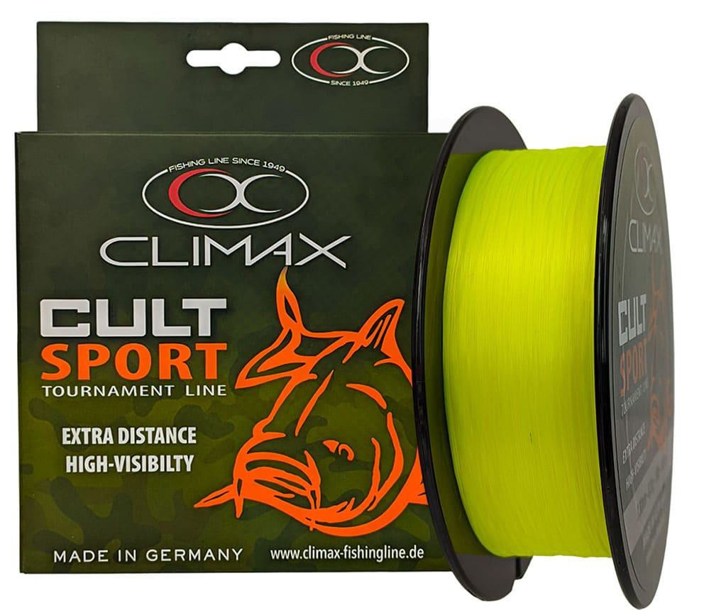 Волосінь Climax CULT Carp Sport Yellow 1000 м