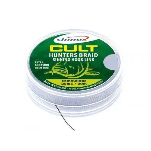 Повідковий матеріал Climax CULT Hunters Braid Silt 0.25 mm 25 lbs, 12 kg 20 m