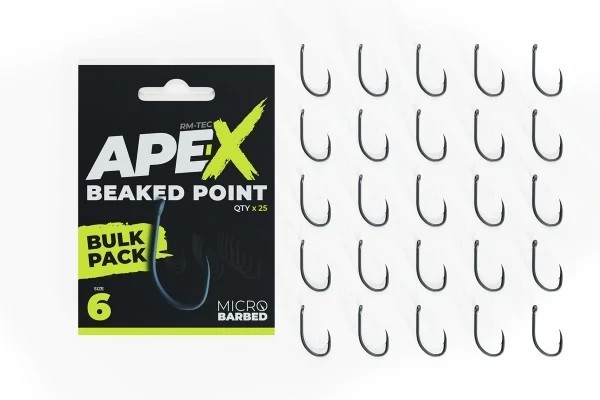 Ridge Monkey Ape-X Beaked Point Barbed Size 4 25шт