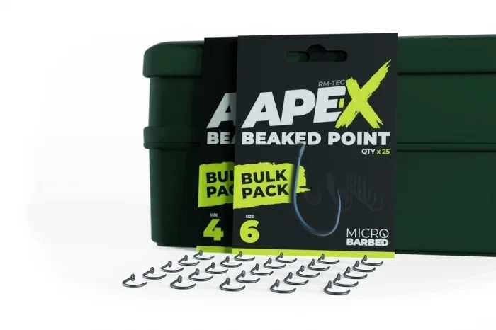Ridge Monkey Ape-X Beaked Point Barbed Size 6 25шт
