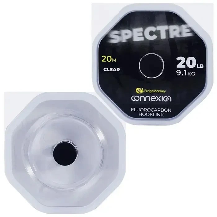 Поводочний матеріал флюрокарбоновий Ridge Monkey Connexion Spectre Fluorocarbon Hooklink