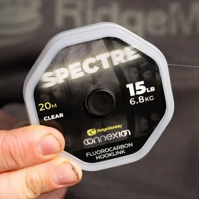 Поводочний матеріал флюрокарбоновий Ridge Monkey Connexion Spectre Fluorocarbon Hooklink