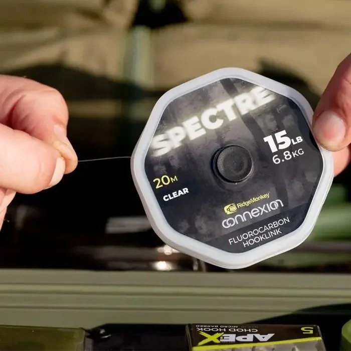 Поводочний матеріал флюрокарбоновий Ridge Monkey Connexion Spectre Fluorocarbon Hooklink
