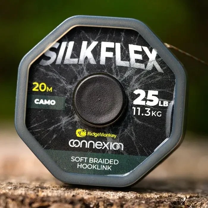 Поводковий матеріал Ridge Monkey Connexion SilkFlex Soft Braid