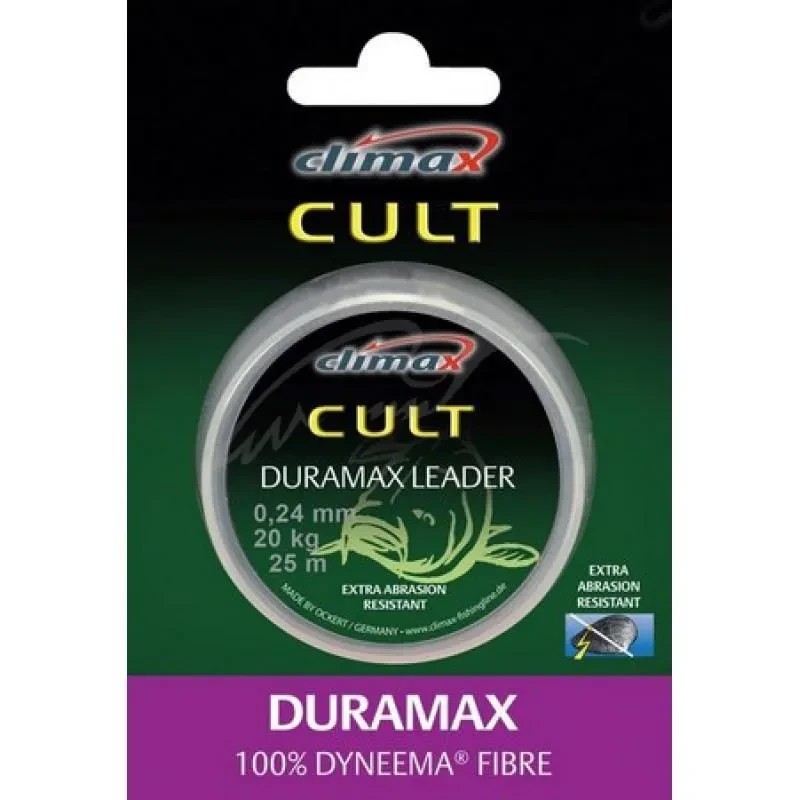 Шок-лідер Climax CULT Duramax Leader Red-Brown 0,30 mm 20 m