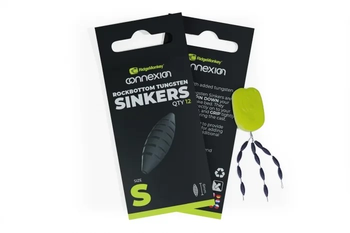 Стопор підвантажувальний Ridge Monkey Connexion Rock Bottom Tungsten Sinkers