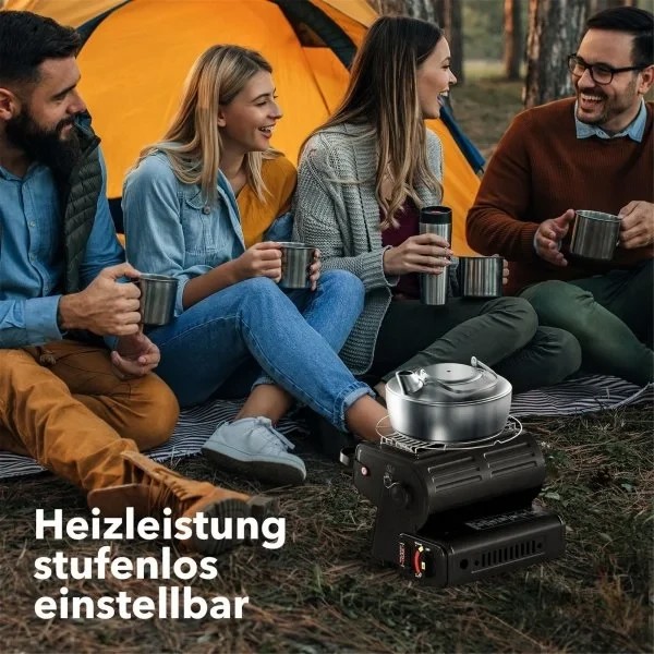Обігрівач для намету Nayver Bivvy Heater 2in1 1300W