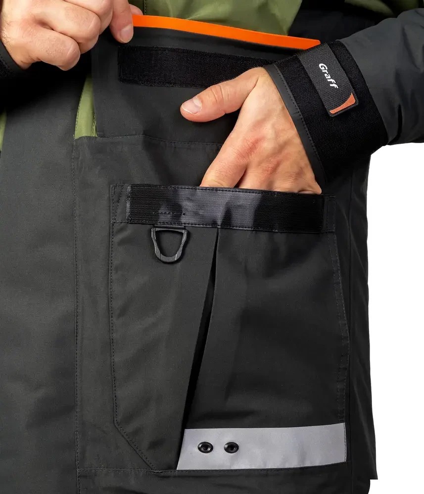 Зимовий костюм з плавучістю Graff FLOAT GUARD 215-O-B
