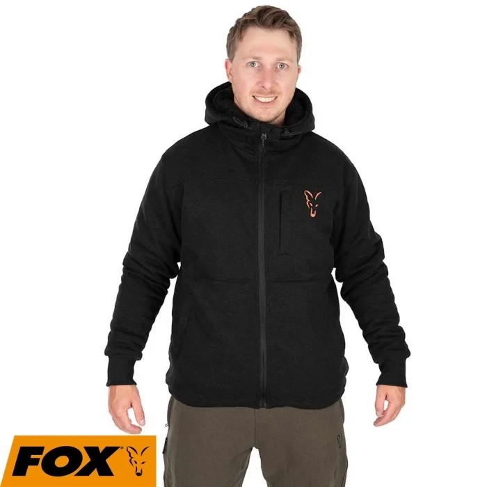 Куртка Fox Collection Sherpa Jacket Black Orange