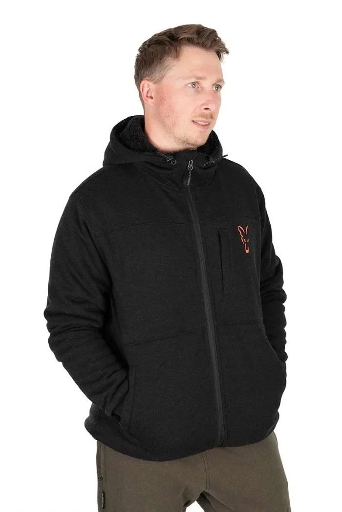 Куртка Fox Collection Sherpa Jacket Black Orange