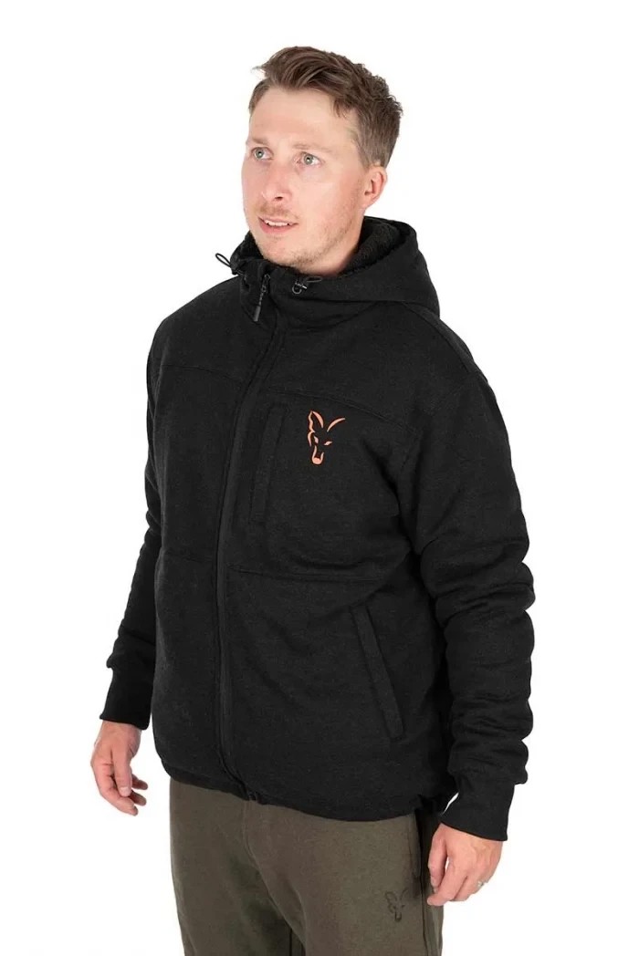 Куртка Fox Collection Sherpa Jacket Black Orange