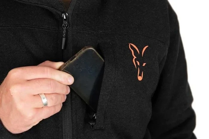 Куртка Fox Collection Sherpa Jacket Black Orange