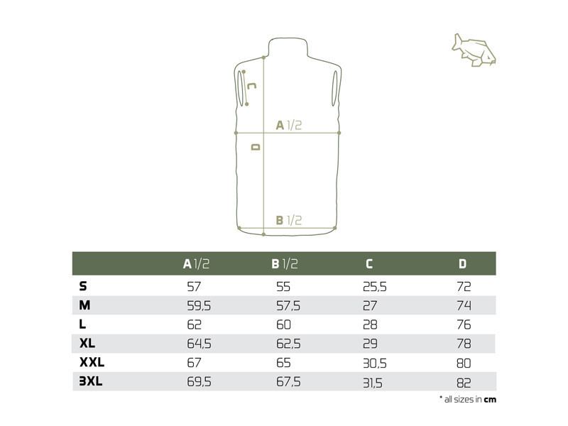 Жилетка Delphin OutLINE Vest L