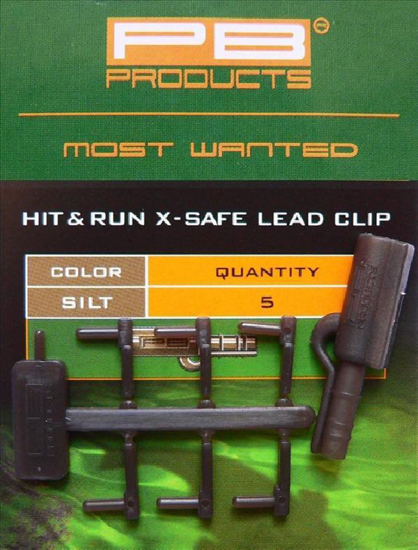 Безпечна кліпса PB Products Hit & Run X-Safe Lead Clip Silt