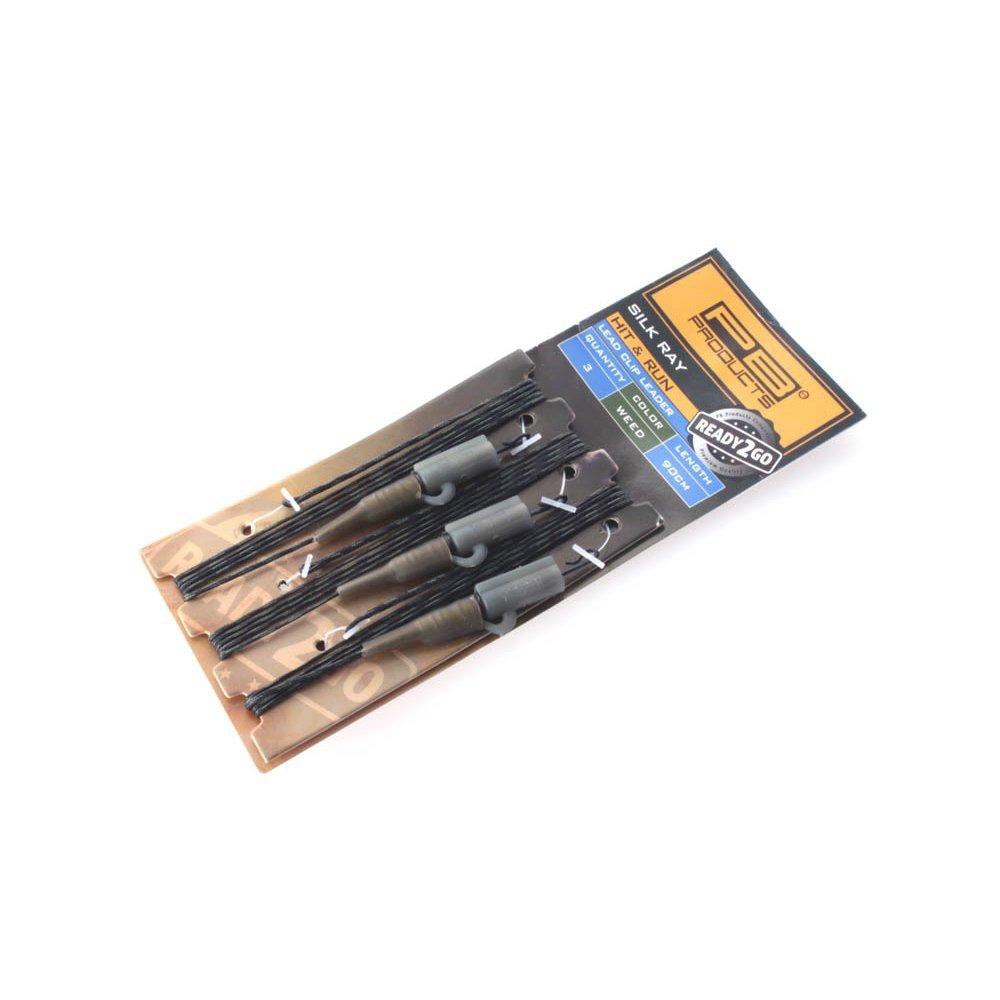 Готовий монтаж беспечна кліпса PB Products Leader 90cm Weed 3шт